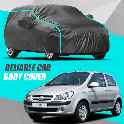 R Rayvin Star Car Cover For Hyundai Getz (With Mirror Pockets)(Multicolor)