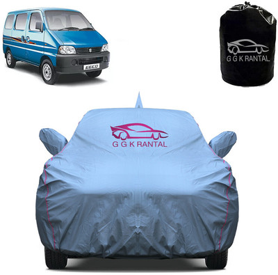 G G K RANTAL Car Cover For Maruti Suzuki Eeco (With Mirror Pockets)(Grey)
