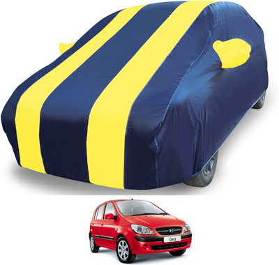 MOCKHE Car Cover For Hyundai Getz (With Mirror Pockets)(White)