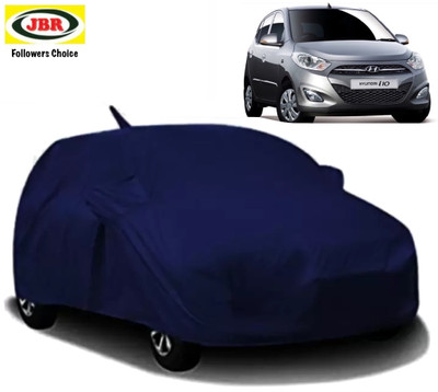 JBR Car Cover For Hyundai i10, i10 Era (With Mirror Pockets)(Blue)