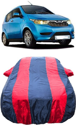 Wegather Car Cover For Mahindra e2oPlus P4 (With Mirror Pockets)(Red)