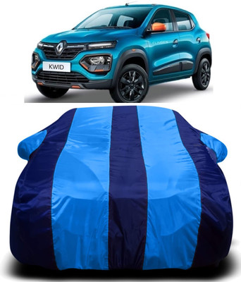 AUCTIMO Car Cover For Renault Kwid (With Mirror Pockets)(Multicolor)