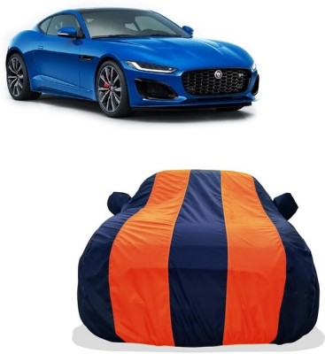 Tricway Car Cover For Jaguar F-Type 5.0 Coupe R Petrol (With Mirror Pockets)(Orange)