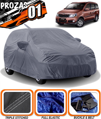 prozas Car Cover For Mahindra Xylo (With Mirror Pockets)(Grey)