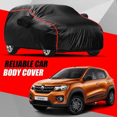 S Shine Max Car Cover For Renault Kwid (With Mirror Pockets)(Multicolor)