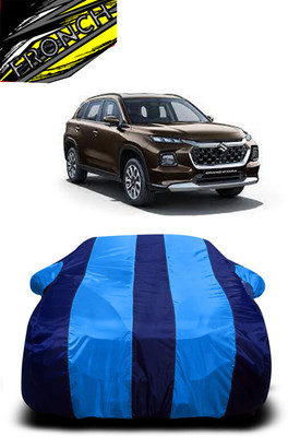 FRONCH Car Cover For Maruti Suzuki Grand Vitara (With Mirror Pockets)(Blue)