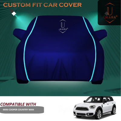 Ukara Car Cover For Mini Countryman (With Mirror Pockets)(Blue)