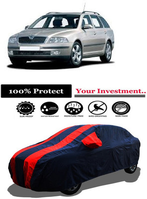 Amexride Car Cover For Tata Estate 1.9D (With Mirror Pockets)(Red)