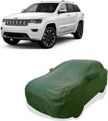 Tricway Car Cover For Jeep Grand Cherokee Summit 4X4 Diesel (With Mirror Pockets)(Green)