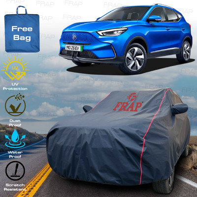 Frap Car Cover For MG ZS EV, ZS (With Mirror Pockets)(Blue, Red, For 2021, 2022, 2023, 2024, 2025 Models)
