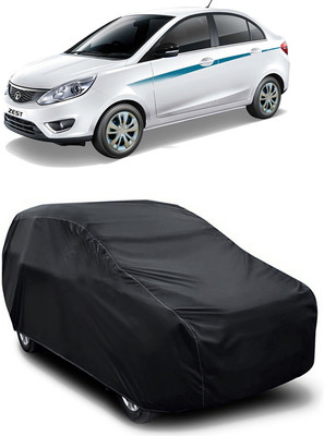 MoTRoX Car Cover For Tata Zest (Without Mirror Pockets)(Black)