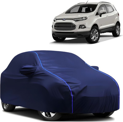 Autohaux Car Cover For Ford Ecosport (With Mirror Pockets)(Blue)