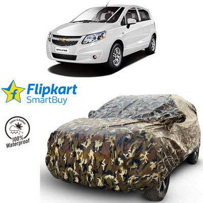 Flipkart SmartBuy Car Cover For Chevrolet UVA (With Mirror Pockets)(Multicolor)