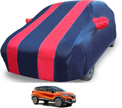 MOCKHE Car Cover For Renault Captur (With Mirror Pockets)(Red)