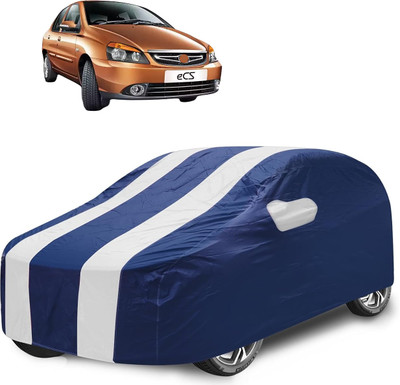 Caronix Car Cover For Tata Indigo CS (With Mirror Pockets)(White)
