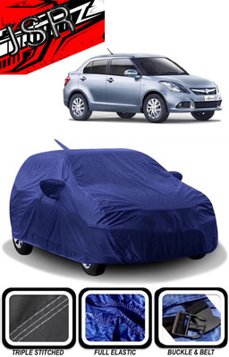 J S R Car Cover For Maruti Swift Dzire 1.2L (With Mirror Pockets)(Blue)