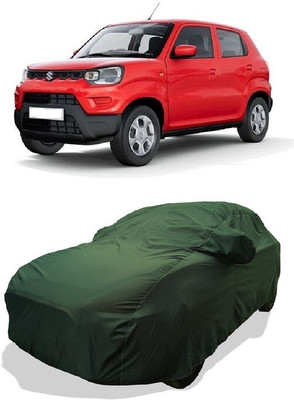 Coxtor Car Cover For Maruti Suzuki S-Presso STD Opt Petrol (With Mirror Pockets)(Green)