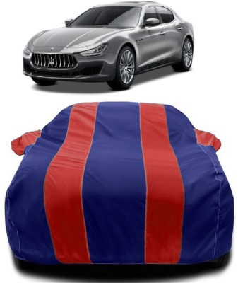 Autoprime Car Cover For Maserati Ghibli 430 GranLusso Petrol (With Mirror Pockets)(Red, Blue)