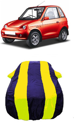 Wegather Car Cover For Mahindra Reva Classic (With Mirror Pockets)(Yellow)