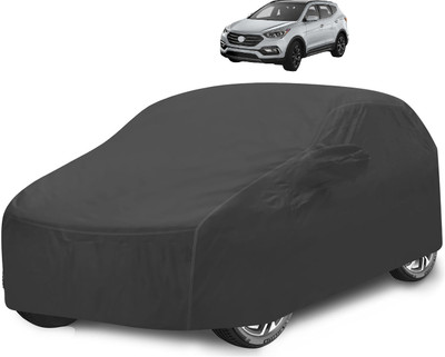 Caronix Car Cover For Hyundai SantaFe (With Mirror Pockets)(Grey)