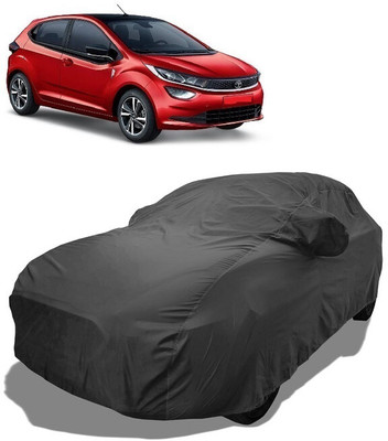 Coxtor Car Cover For Tata Altroz XM Petrol (With Mirror Pockets)(Grey)