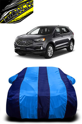 FRONCH Car Cover For Ford Edge SEL (With Mirror Pockets)(Blue)