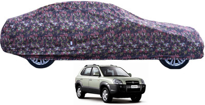 MOCKHE Car Cover For Hyundai Tucson (With Mirror Pockets)(Green)