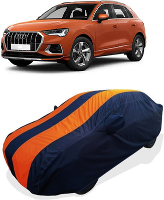 Coxtor Car Cover For Audi Q2 (With Mirror Pockets)(Orange)
