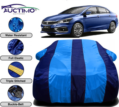 AUCTIMO Car Cover For Maruti Suzuki Ciaz (With Mirror Pockets)(Multicolor)
