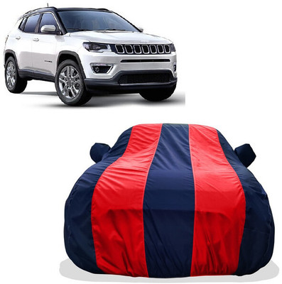 Tricway Car Cover For Jeep Compass 2.0 Limited (With Mirror Pockets)(Red)