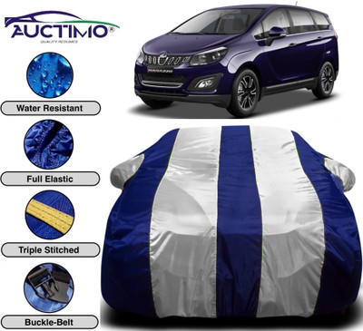 AUCTIMO Car Cover For Mahindra Marazzo (With Mirror Pockets)(Multicolor)