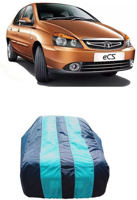 SRI GORAKHNATH TRADERS Car Cover For Tata Indigo CS (Without Mirror Pockets)(Blue, Multicolor)