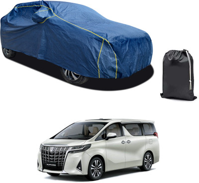 PAGORA Car Cover For Toyota Alphard (With Mirror Pockets)(Blue, For 2019, 2020, 2021, 2022, 2023 Models)