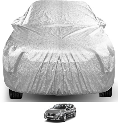 Auto Hub Car Cover For Maruti Suzuki S-Cross (With Mirror Pockets)(Silver)