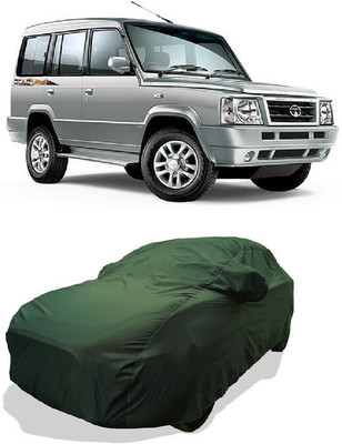 Coxtor Car Cover For Tata Sumo Gold (With Mirror Pockets)(Green)