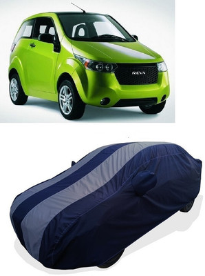 Coxtor Car Cover For Mahindra Reva E-Spark (With Mirror Pockets)(Grey)
