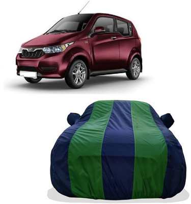 Tricway Car Cover For Mahindra e2oPlus P6 (With Mirror Pockets)(Green)