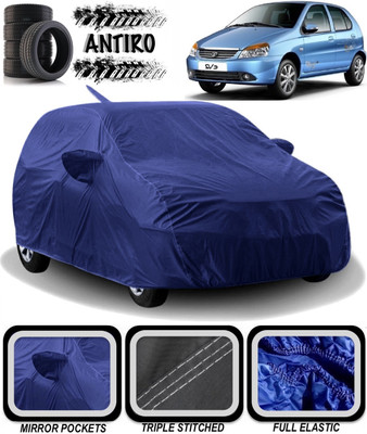 ANTIRO Car Cover For Tata Indica V2 (With Mirror Pockets)(Multicolor)