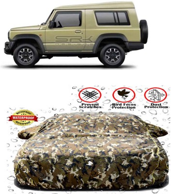 RWT Car Cover For Maruti Suzuki Gypsy King (With Mirror Pockets)(Multicolor)