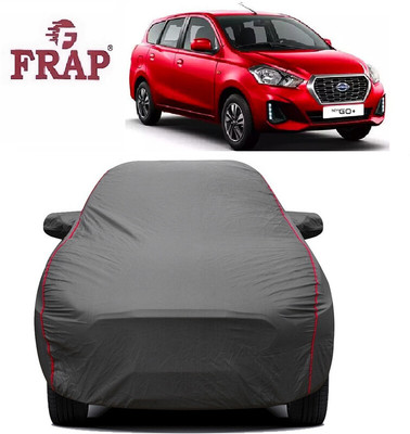 Frap Car Cover For Datsun Go+ (With Mirror Pockets)(Grey)