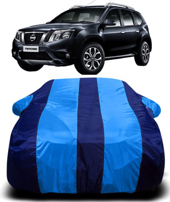 S Shine Max Car Cover For Nissan Terrano (With Mirror Pockets)(Multicolor)