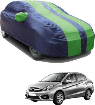 SS FOR YOUR SMART NEEDS Car Cover For Honda Amaze (With Mirror Pockets)(Green, Blue, For 2019 Models)