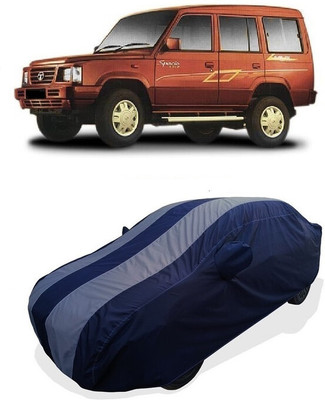 Coxtor Car Cover For Tata Sumo Spacio (With Mirror Pockets)(Grey)