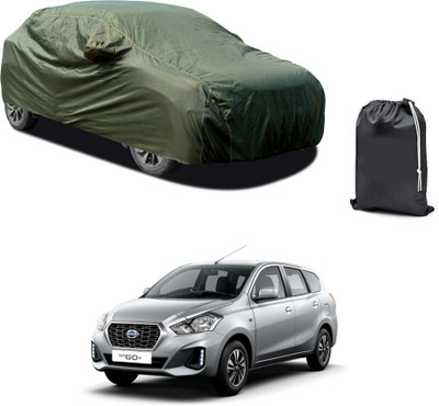 CODOKI Car Cover For Nissan Go+ (With Mirror Pockets)(Green)