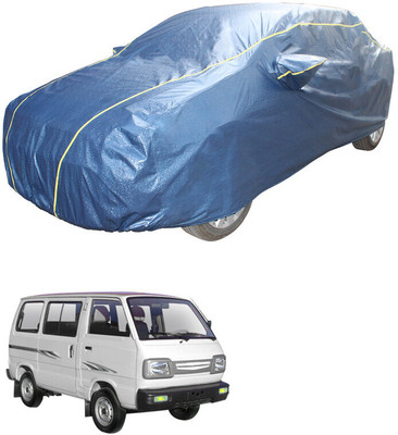 SS FOR YOUR SMART NEEDS Car Cover For Maruti Omni (With Mirror Pockets)(Blue)
