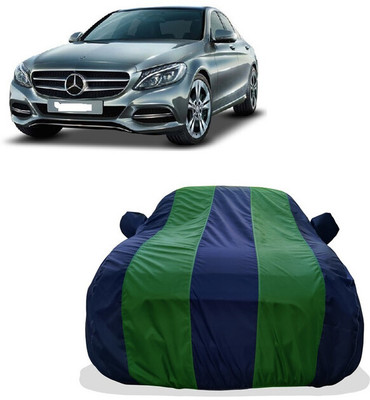 Tricway Car Cover For Mercedes Benz C-Class C 250 CDI Avantgarde (With Mirror Pockets)(Green)