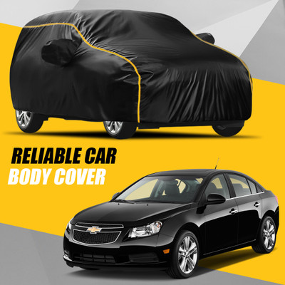 AUCTIMO Car Cover For Chevrolet Cruze (With Mirror Pockets)(Multicolor)