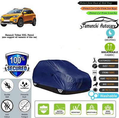 Tamanchi Autocare Car Cover For Renault Triber RXL Petrol(Blue)