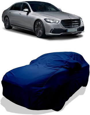 QLAX Car Cover For Hyundai S500 (With Mirror Pockets)(Blue)