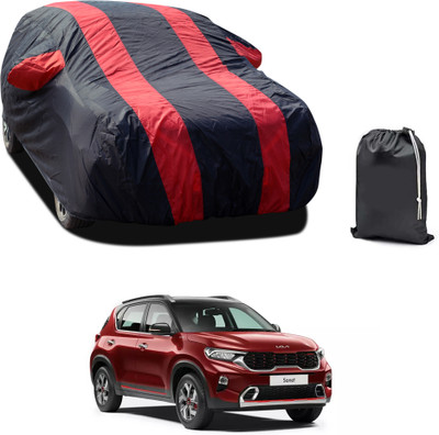 CODOKI Car Cover For Kia Sonet (With Mirror Pockets)(Red, For 2019, 2020, 2021, 2022, 2023 Models)